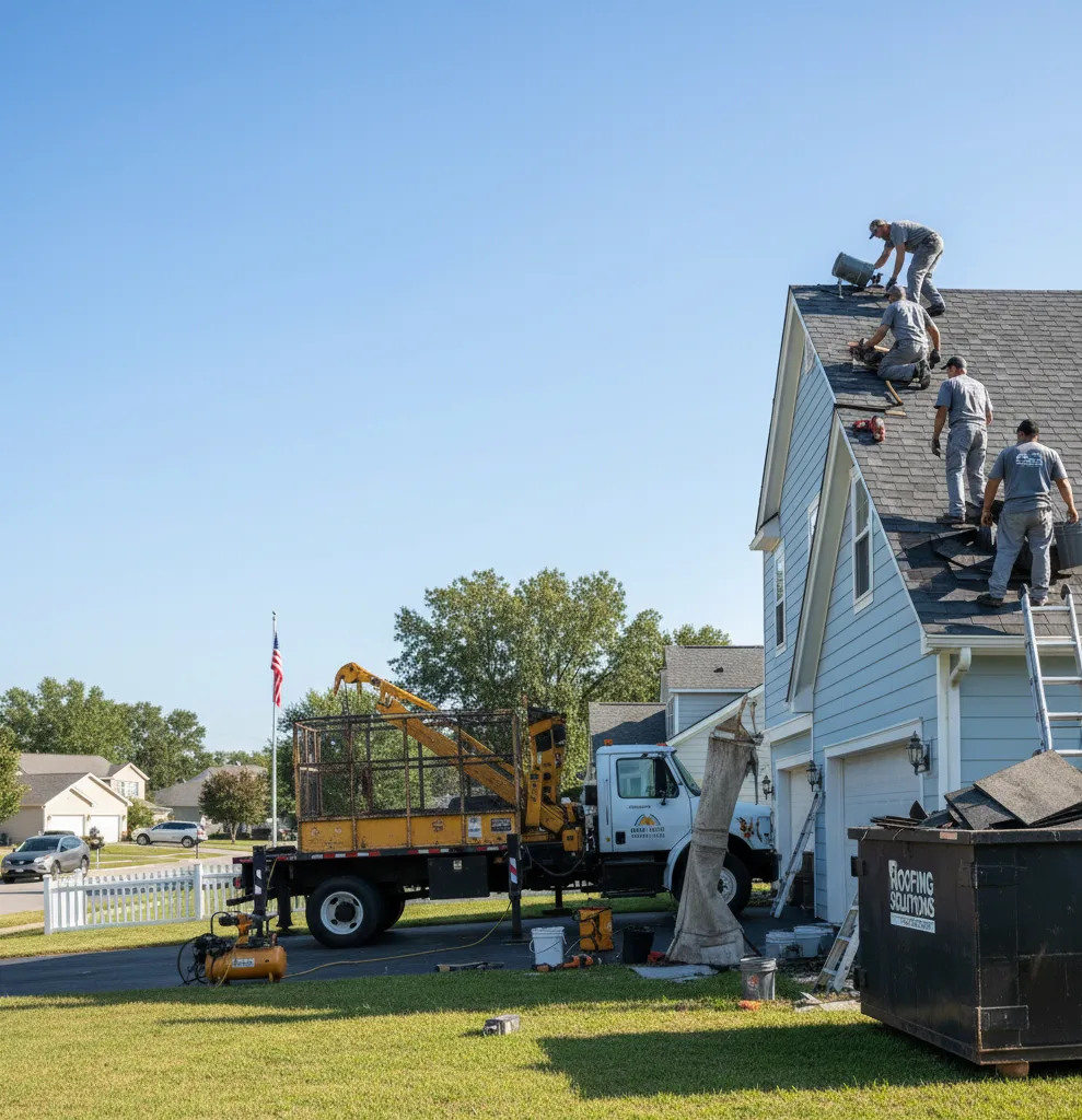Shingle Replacement in Huntsville, AR